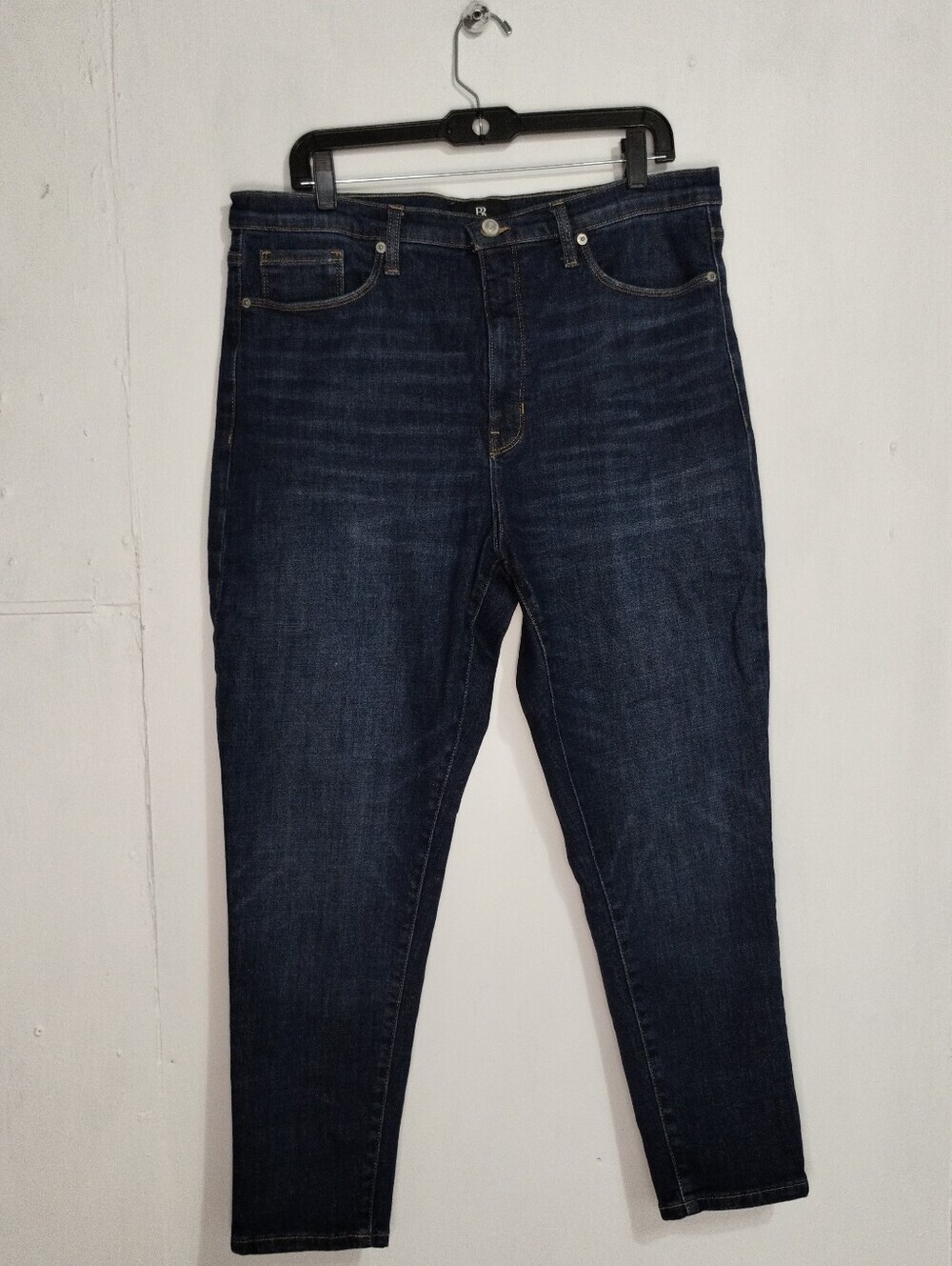 Women's Dark Blue Slim Jean Pants (33)